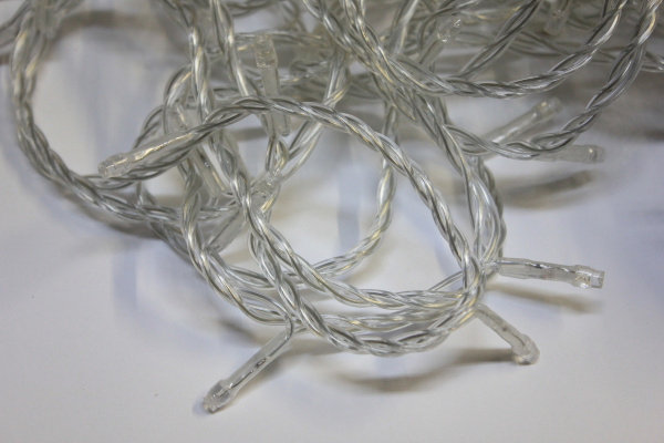 LED-PLS-200*5-20M*5-24V-R/C-F(R) Flash LED гирлянда Спайдер 5*20м 24V, красные LED/прозрачный провод фото 5