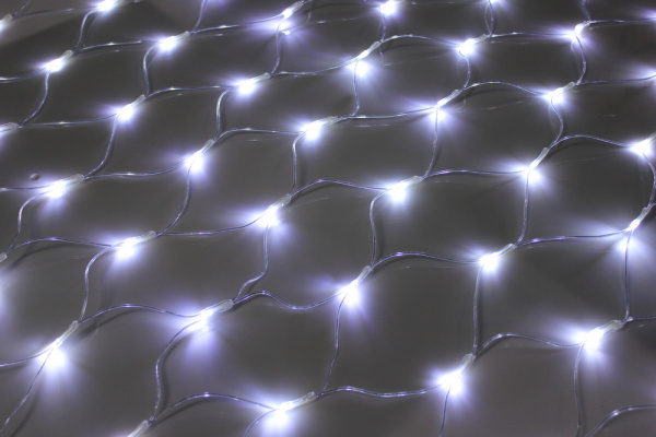 LED-SNL-432-2*3M-240V-W/C Гирлянда Сеть 2*3м, белые LED/прозрачный провод, соединяемая Neo-Neon фото 2