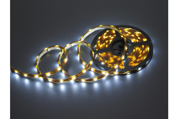 NEW FLEX-SWP5150В-W 12V,IP67,30 SMD5050 белая основа (Белая) фото 1