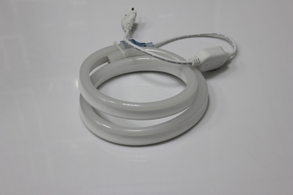 LM-220V-2835-120P-big size-Y Световая гирлянда Гибкий неон LED NEON FLEX желтый, 12х25мм. (ШИРОКИЙ)  фото 2