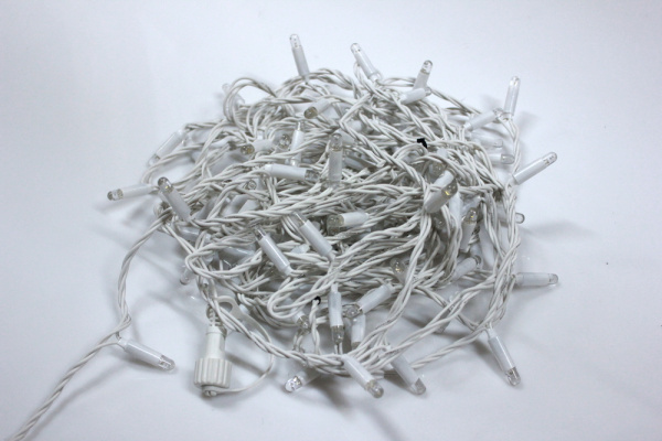 LED-PLR-192-20M-24V-R/W-F(CW)-W/O(Wire 2.3mm), красный/белый FLASH, бел. пр, соед.(без шнура)Нов Кон фото 3