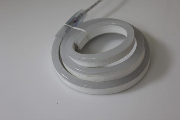 LM-24V-2835-120P-B  Световая гирлянда Гибкий неон LED NEON FLEX синий, 8х18мм, 24V фото 2