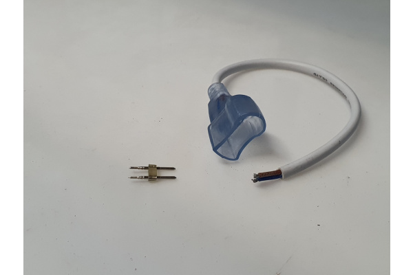 30см силовой шнур для Световой гирлянды Гибкий неон LED NEON FLEX  LM-24V-2835-120P-big size фото 1
