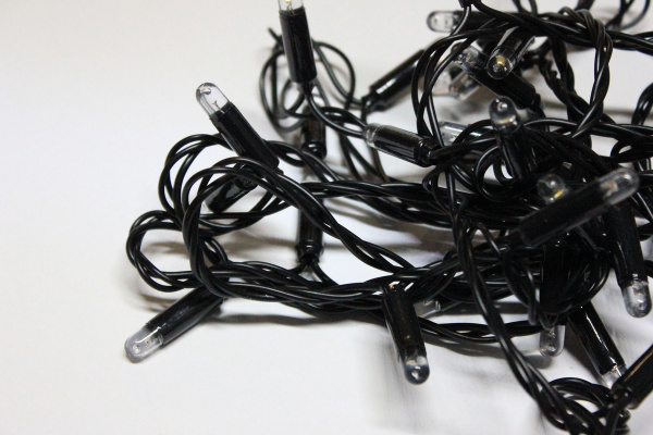 LED-PLS-100-10M-240V-WW/BL-F(WW)-W/O Бел.Т/бел.Т флэш на черн пр.,соед.(без шнура) С КОЛПАЧКОМ  фото 4