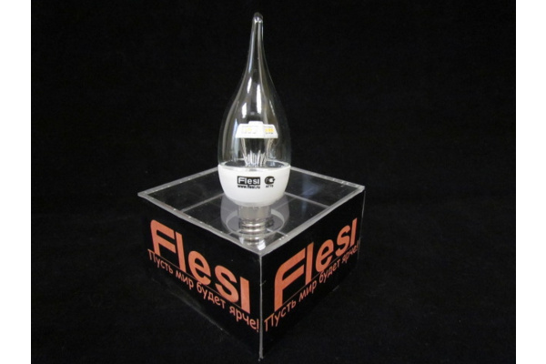LED Candle Frame CA37/SD 4,5W 220-240V 3200K E14 clear cover фото 1