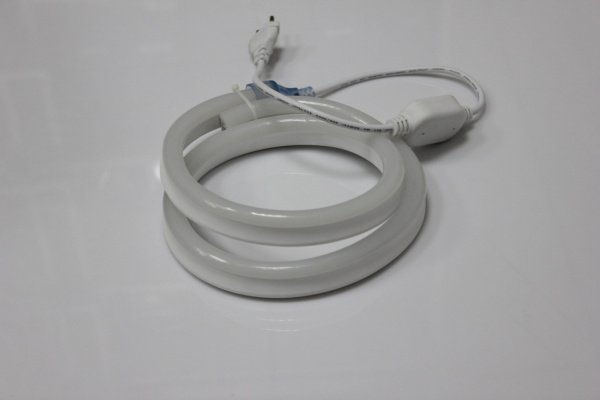 LM-220V-2835-120P-big size-W Световая гирлянда Гибкий неон LED NEON FLEX белый, 12х25мм. (ШИРОКИЙ) фото 2