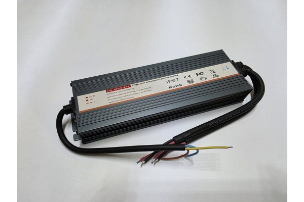 LM-300W 24V, 200-260V/24V, 1,5А, IP67. Импульсный источник питания в алюминиевом корпусе, 236х78х30м фото 1