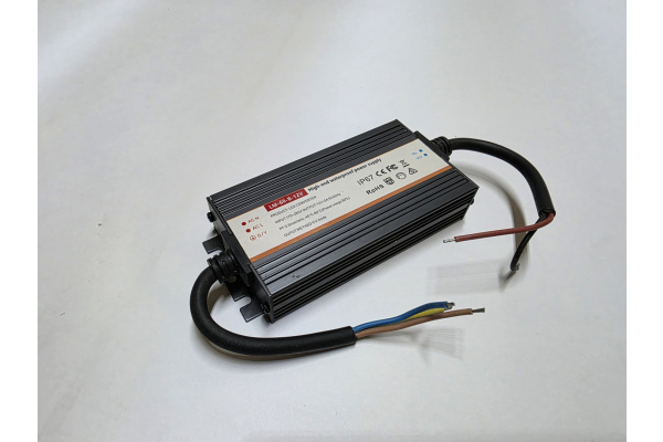 LM-60W 12V, 200-260V/12V, 5А, IP67. Импульсный источник питания в алюминиевом корпусе, 130х60х26мм фото 1
