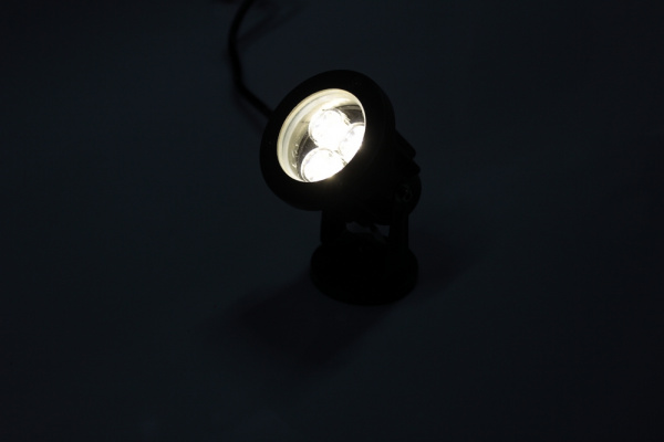 G-DT02-WW 12V точ.повор.LEDпрожек,3LED CREE/1W,12V тёплый белый фото 2