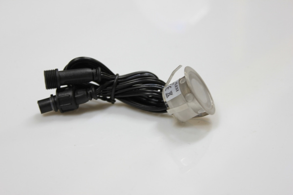 SC-B105B Blue LED floor light, круглый, 12V, IP67 фото 5