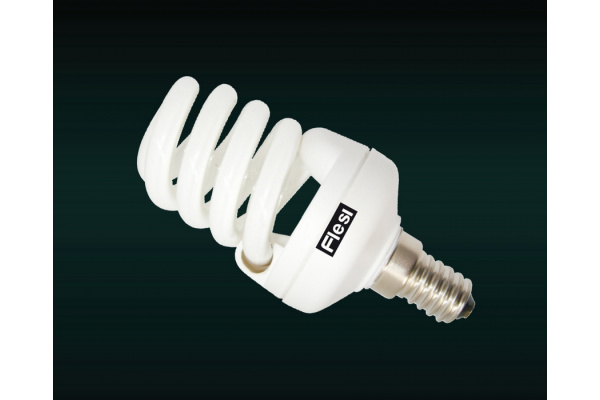 Flesi Spiral 15W Full New 220V E14 4100K  98x45 фото 1