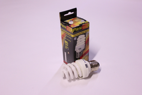 Flesi Spiral 12W Mini S-16 220V E27 2700K 95x43 АК фото 3