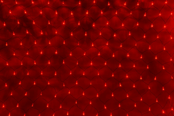 LED-XG-288-2*1.5M-230V Световая Гирлянда Сеть 2*1.5м, красные LED/черный провод/контроллер. Flesi фото 1