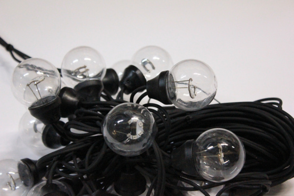 LED-2BLR-2835-50CM-10M-240V-R/BL Гирлянда Белт-лайт 10м IP65, 20 красных ламп/черный провод Neo-Neon фото 5