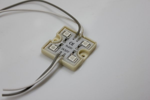4 SMD RED модуль 36х36х5мм, красный фото 2