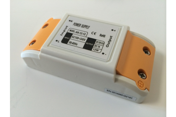 NEW Источник питания 12W (DC12V/1A/12W) IP20 фото 1