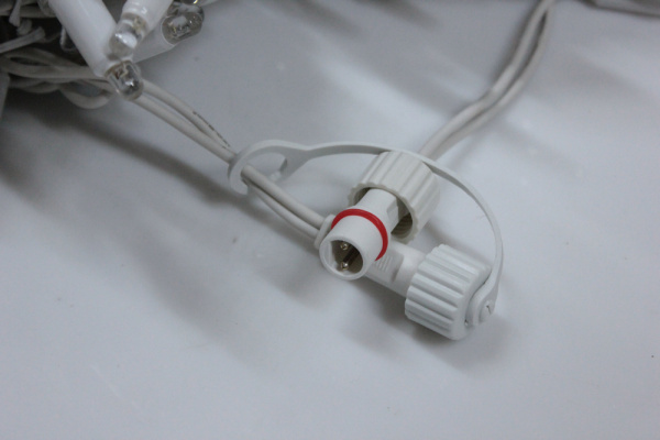 LED-PLR-192-20M-24V-CW/W-W/O (Wire 3.3mm), белый/белый провод, соед. (без шнура) 24В(Новый коннектор фото 3