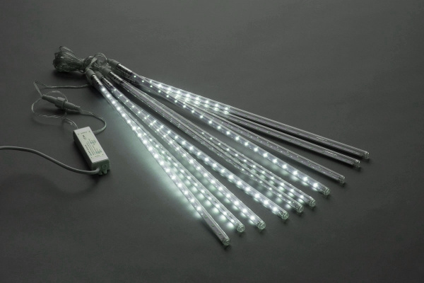 Сосульки Трубки ICE 10шт 0,5М Бел. LED-PLM-SNOW-420L-0,5-4.5M-10-12V-W не соединяемая   фото 2