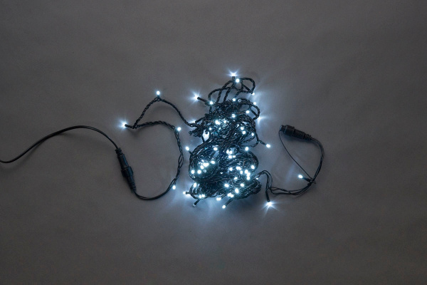 LED-PLS-200-20M-240V-W/BL-W/O белая / черный провод 20, IP-54, соединяемая (без силового шнура) фото 1