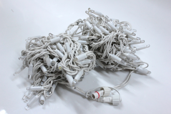 LED-PLR-192-20M-24V-R/W-W/O, цвет красный/белый провод, соед. (без шнура)24В(Новый коннектор) фото 4