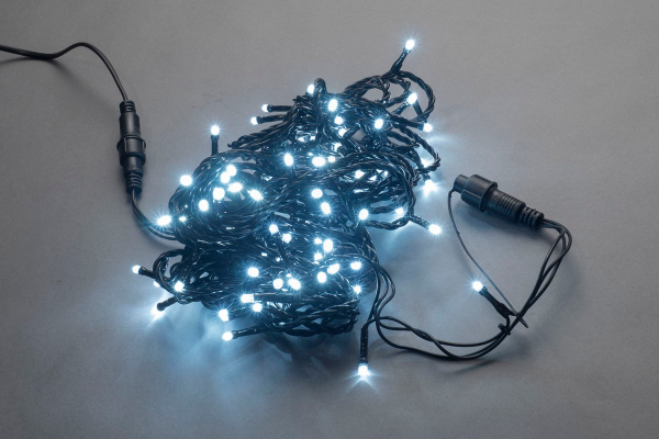 LED-PLS-200-20M-240V-W/BL-W/O белая / черный провод 20, IP-54, соединяемая (без силового шнура) фото 2