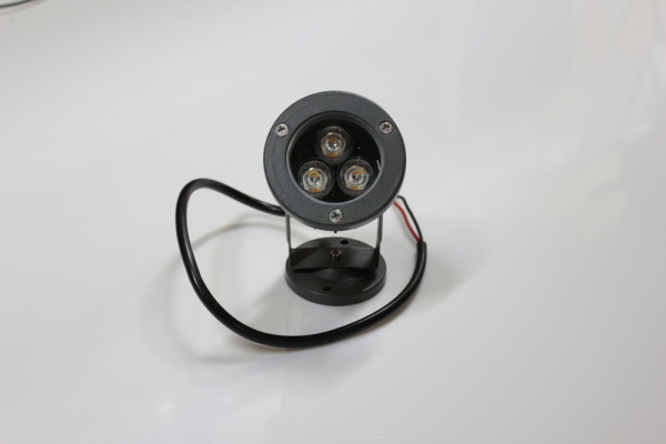 G-DT02-Y 12V точ.повор.LEDпрожек,3LED CREE/1W,12V жёлтый фото 4