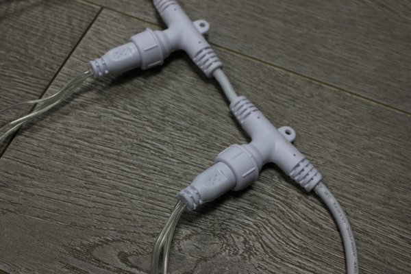 LED-PL-WF-960-5M-24V-B Светодиодный дождь Водопад синий. Гирлянда 5м, 960 LED, 24V. Neo-Neon фото 4