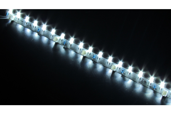 LED 18 12V 1.6W Гибкая линейка Flex (30*1 см), бел фото 2