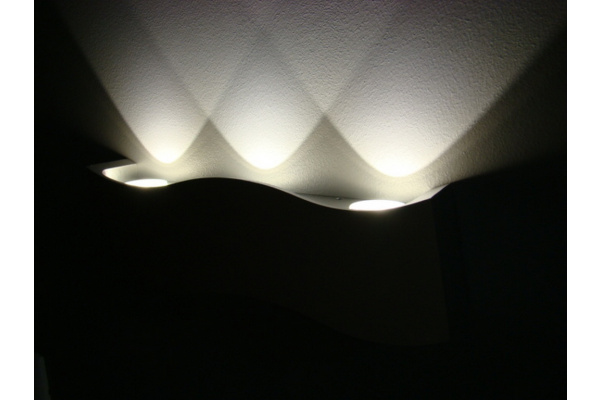 WAVE WW LED светильник накладной 3*1.5W фото 1