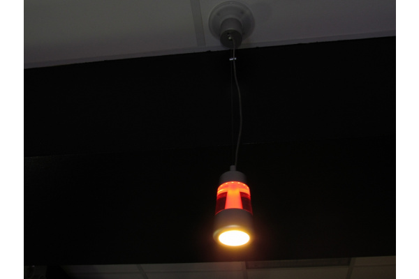 Cndiao WW Red glass LED светильник подвесной 4*1W(С ДРАЙВЕРМ В КОМПЛЕКТЕ) фото 1