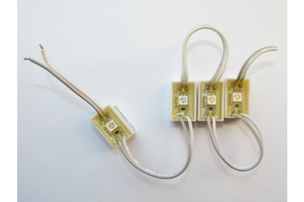 1 SMD RED модуль 24х10х10мм, красный фото 2