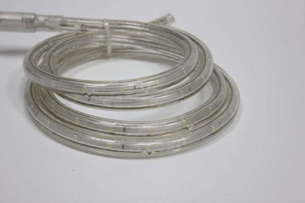 LED-CDL-FCB-3528-13MM-36L-240V-W Светодиодная гирлянда дюралайт фиксинг, белый, D13мм, 36LED SMD3528 фото 2