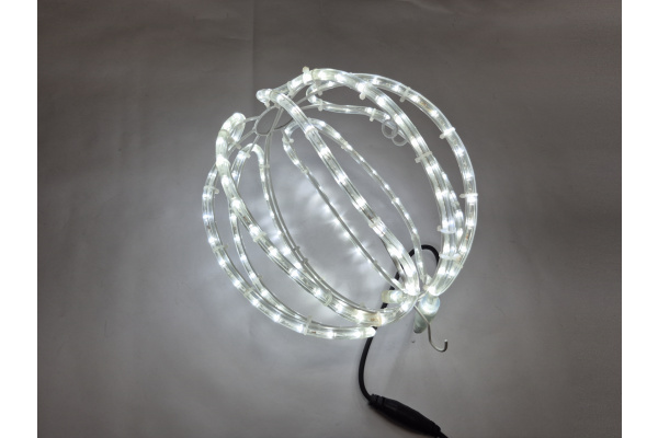 LED-DBL-Y-240V-W LED- Шар D30см белый (стальной каркас) 2025 фото 1