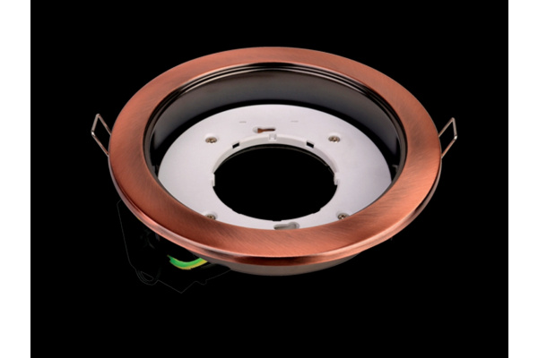 Flesi GX53 H4 свет-к встр. без рефл  Чернен медь фото 1
