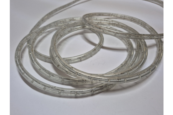 LED-DL-2W-100M-1M-24V-W Светодиодная гирлянда дюралайт фиксинг, белый, 24V, D13мм, 36LED/метр, IP54, фото 5