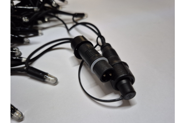 LED-PLR-100-10M-240V-WW/BL-F(W)-W/O Flash LED гирлянда 10м, IP65, 240V, белые теплые LED/белый Flash фото 3